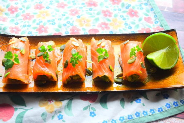 Smoked Salmon Rolls Smoked Salmon Rolls