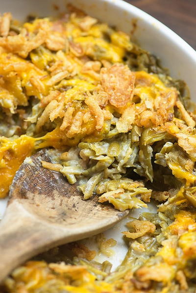 Easy Green Bean Casserole with Bacon Easy Green Bean Casserole with Bacon