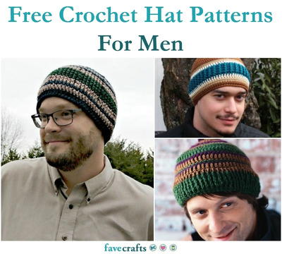 18 Free Crochet Hat Patterns For Men