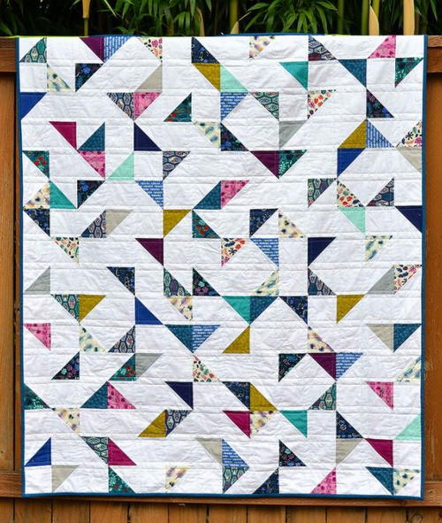 Lagoon HST Lap Quilt Lagoon HST Lap Quilt