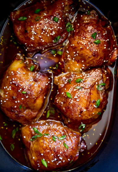 Slow Cooker Mongolian Chicken Slow Cooker Mongolian Chicken