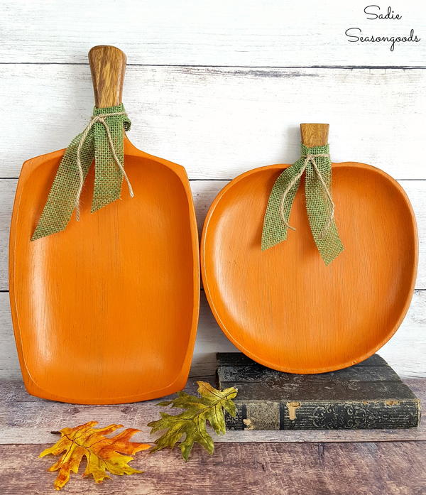Autumn Pumpkin Tray Decor Autumn Pumpkin Tray Decor