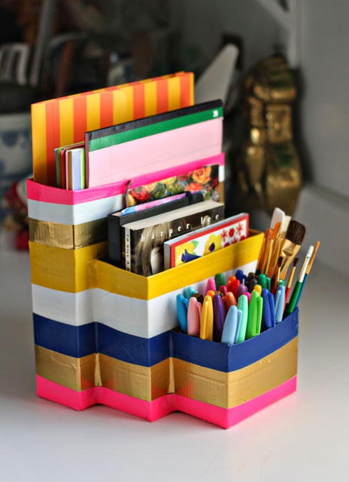 DIY Homework Caddy DIY Homework Caddy