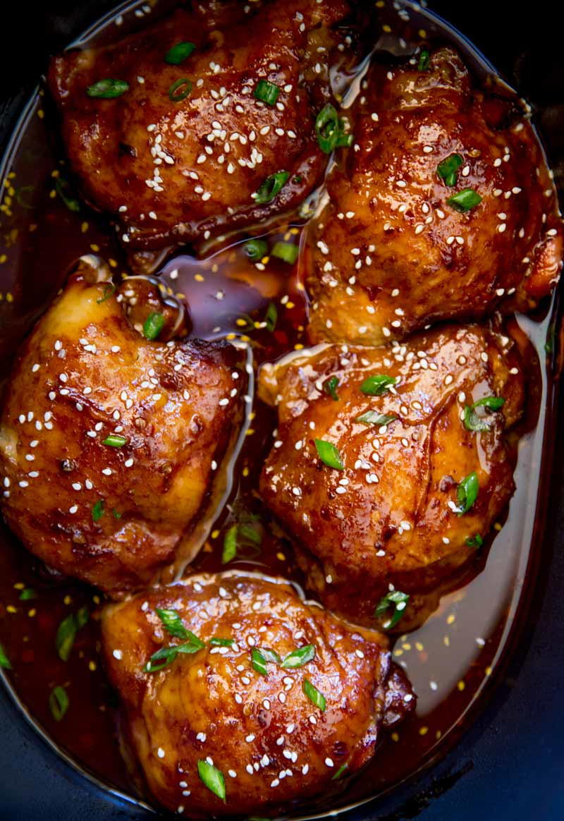 Slow Cooker Mongolian Chicken | AllFreeSlowCookerRecipes.com