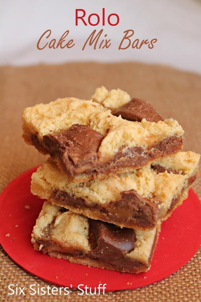 Rolo Cake Mix Bars Rolo Cake Mix Bars