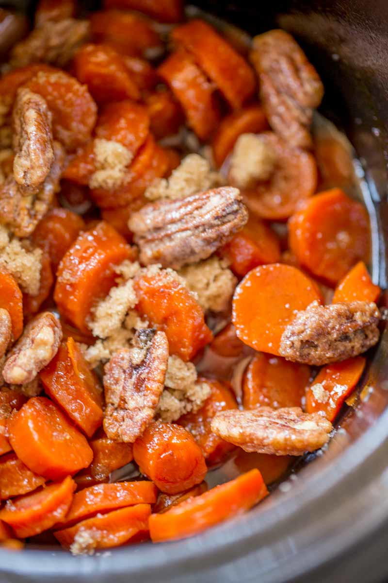 Slow Cooker Brown Sugar Carrots | FaveSouthernRecipes.com