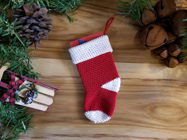 Stocking OrnamentGift Card Holder Stocking Ornament/Gift Card Holder