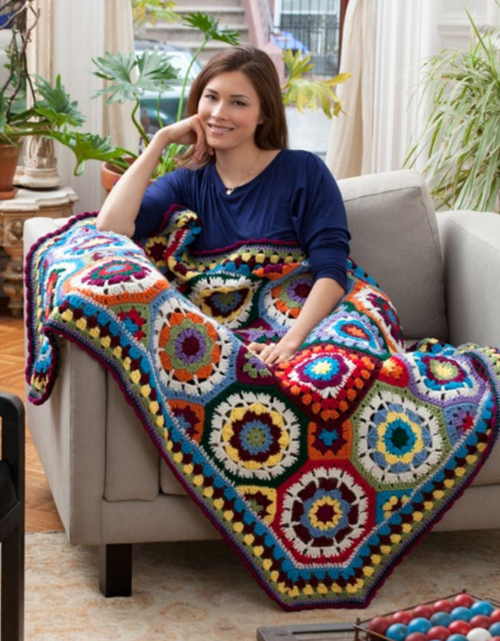 Geometric Color Lovers Throw Geometric Color Lovers Throw