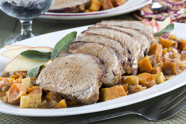 Cinnamon-Apple Pork Loin