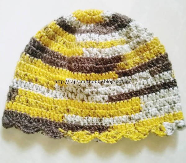 Toddler Shell Stitch Border Cap Free Pattern Toddler Shell Stitch Border Cap Free Pattern