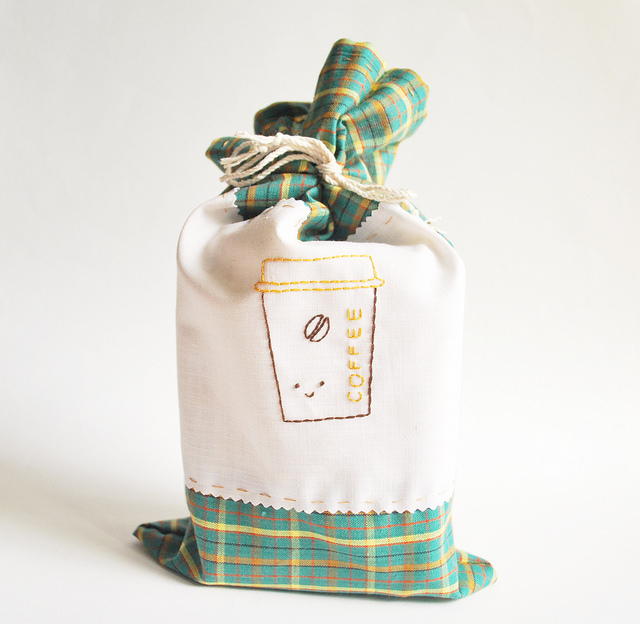 Coffee Gift Bag Tutorial Coffee Gift Bag Tutorial