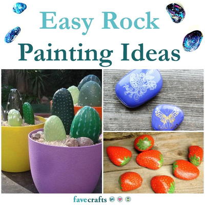 16 Easy Rock Painting Ideas for Beginners