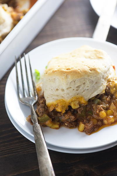 Easy Sloppy Joe Pot Pie Easy Sloppy Joe Pot Pie