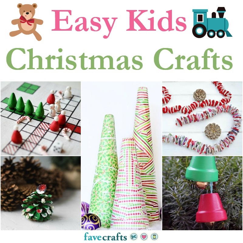 Download Free 20 Easy Kids Christmas Crafts Favecrafts Com PSD Mockup Template