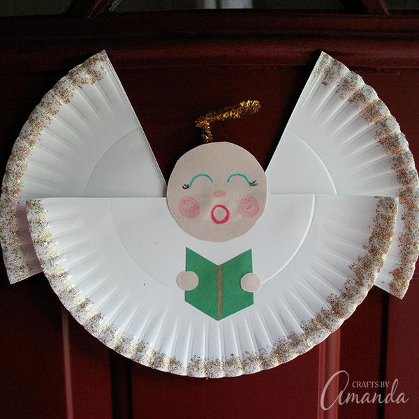 Paper Plate Angel Paper Plate Angel