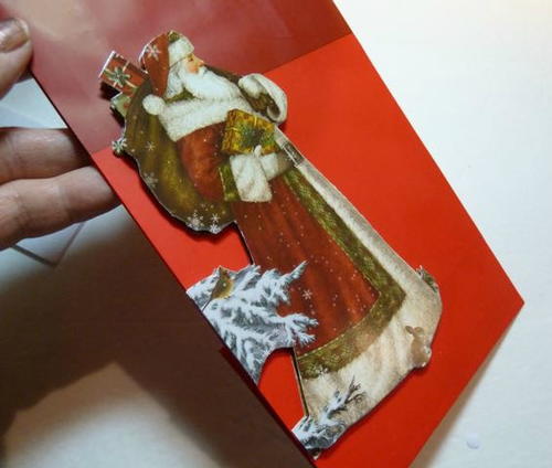 Upcycled Christmas Card Gift Tags Upcycled Christmas Card Gift Tags