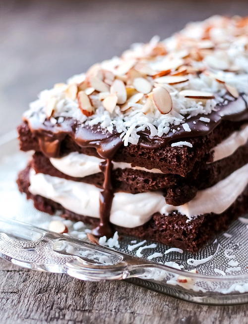 Almond Joy Chocolate Torte Almond Joy Chocolate Torte