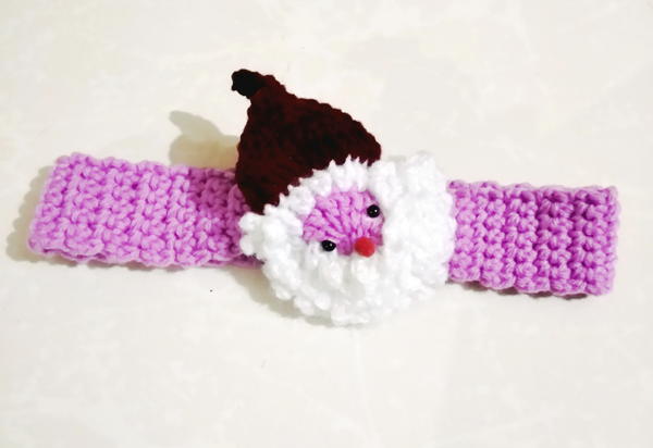 Crochet Santa Headband Crochet Santa Headband