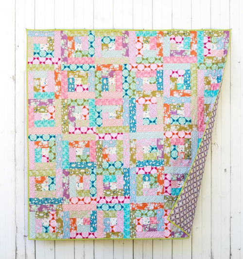Harvest Log Cabin Quilt Harvest Log Cabin Quilt
