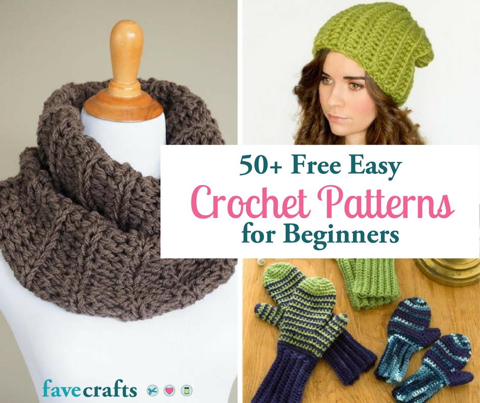81 Free Easy Crochet Patterns (Plus Help for Beginners) FaveCrafts com
