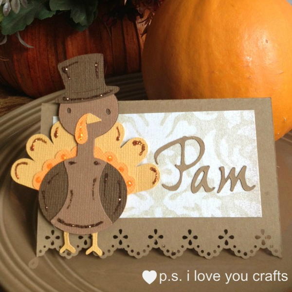 Turkey Thanksgiving Placecard Turkey Thanksgiving Placecard