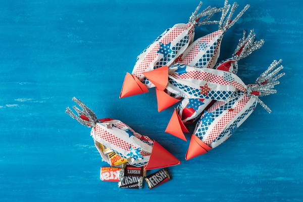 Rocket Candy Bags Patriotic Party Favors Rocket Candy Bags Patriotic Party Favors