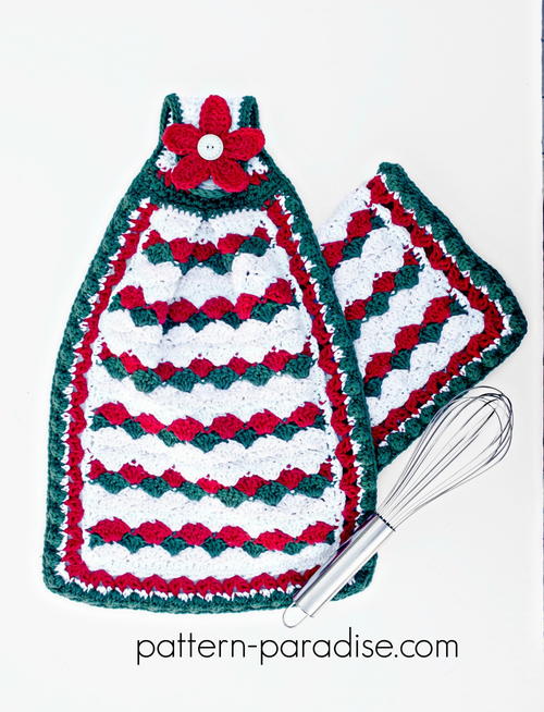 Holiday Helper Dish Towel Holiday Helper Dish Towel