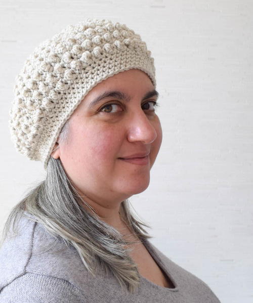 Mock Bobbles Beret Mock Bobbles Beret