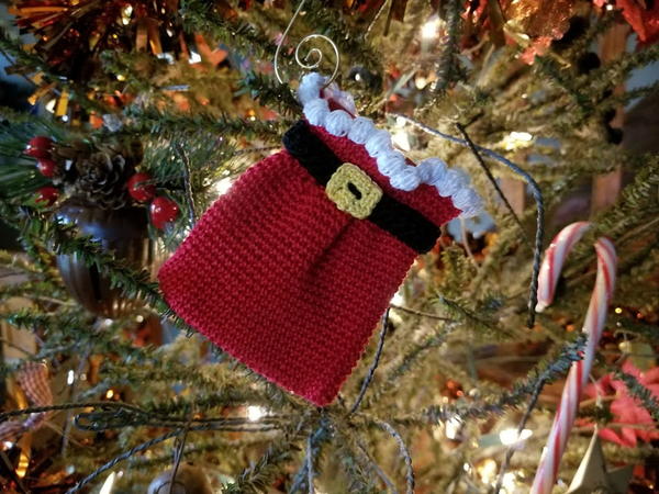 Santas Sack Ornament or Gift Card Holder Santa's Sack Ornament or Gift Card Holder