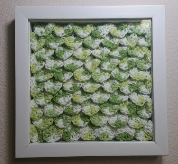 Crocodile Stitch DIY Crochet Wall Art Crocodile Stitch DIY Crochet Wall Art