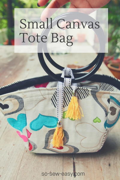 Small Canvas Tote Bag Small Canvas Tote Bag