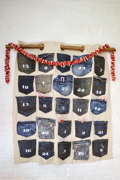Denim Pocket Advent Calendar Denim Pocket Advent Calendar