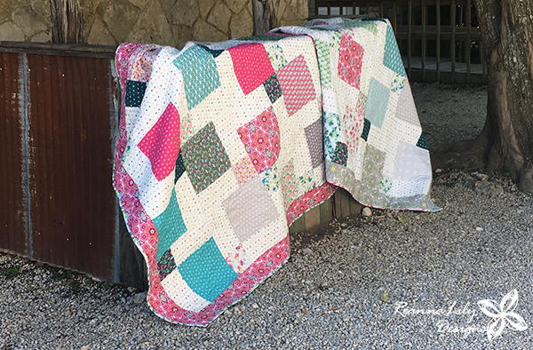 Disappearing 9-Patch Baby Quilt with Layer Cakes Disappearing 9-Patch Baby Quilt with Layer Cakes