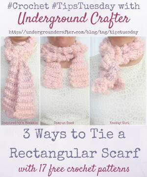 3 Ways to Tie a Rectangular Scarf