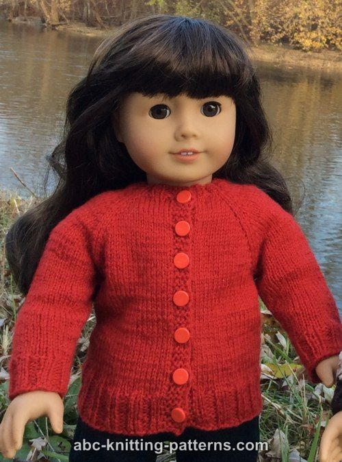 American Girl Classic Cardigan American Girl Classic Cardigan
