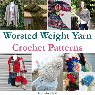 Worsted Weight Yarn Crochet Patterns
