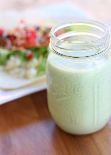 Copycat Cafe Rio Creamy Tomatillo Dressing Copycat Cafe Rio Creamy Tomatillo Dressing