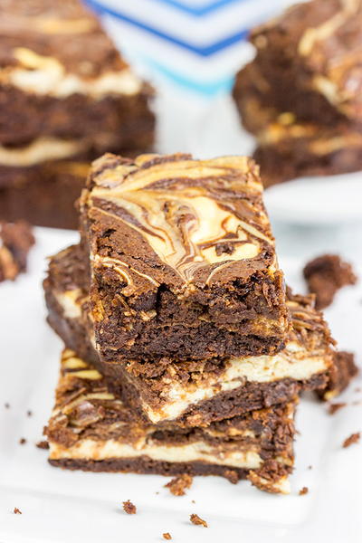 Cheesecake Swirled Brownies Cheesecake Swirled Brownies