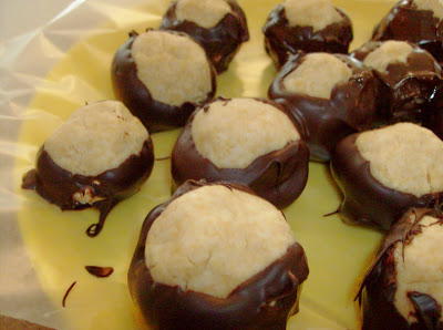 Peanut Butter Chocolate Buckeyes Peanut Butter Chocolate Buckeyes