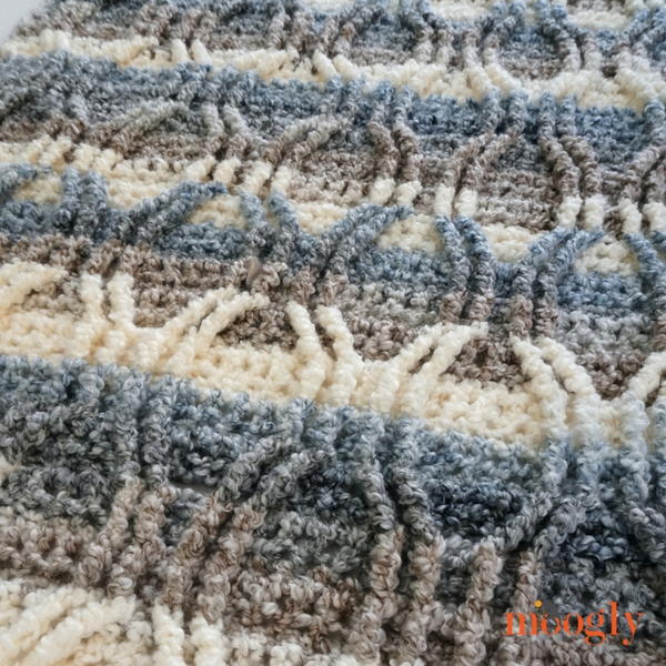 Crochet Austin Cables Throw Crochet Austin Cables Throw