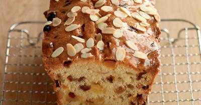 Chocolate Chip Marzipan Loaf