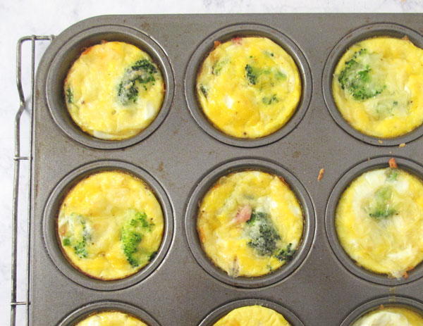 Broccoli and Ham Muffin Cups Broccoli and Ham Muffin Cups