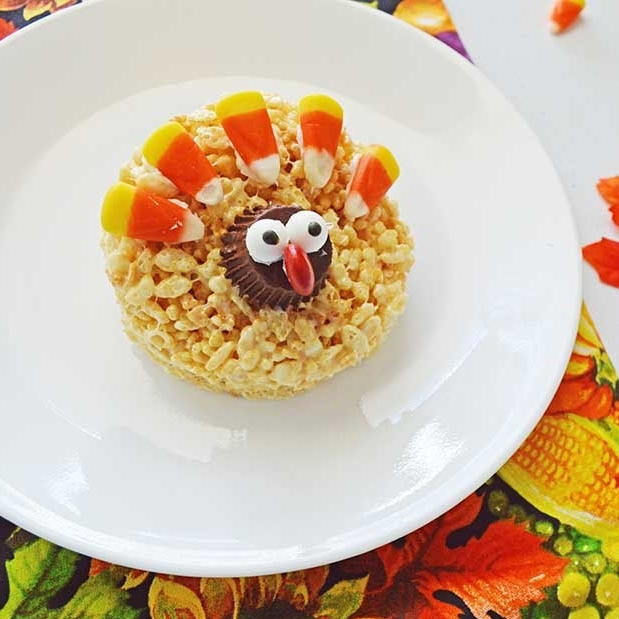 Turkey Rice Krispie Treats Turkey Rice Krispie Treats