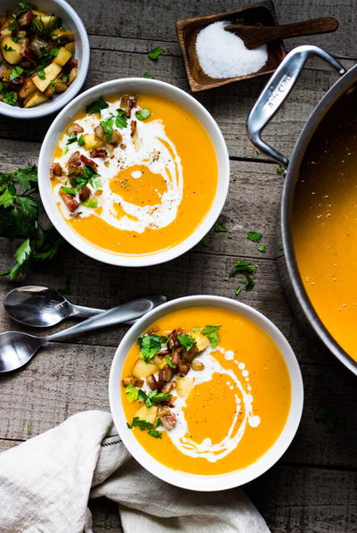 The Best Creamy Butternut Squash Soup The Best Creamy Butternut Squash Soup