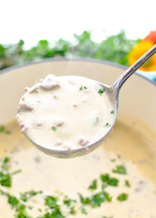 Easy Cheeseburger Soup Easy Cheeseburger Soup