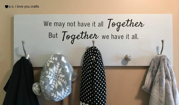 DIY Coat Rack DIY Coat Rack