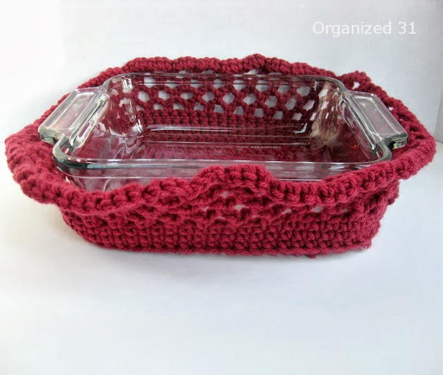 Crochet Casserole Cozy Crochet Casserole Cozy