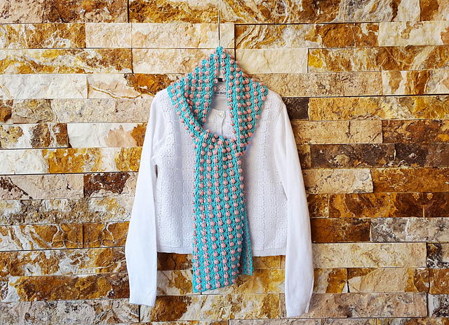 Pink Blossoms Scarf Pink Blossoms Scarf