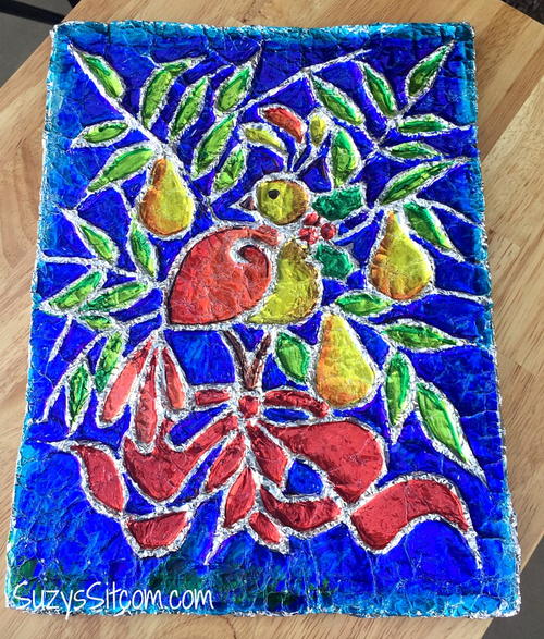 Holiday Partridge Embossed Foil Holiday Partridge Embossed Foil