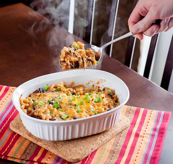 Easy Cheesy Chili and Macaroni